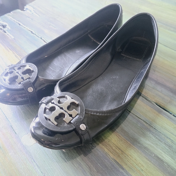 Tory Burch Patent Leather Flats - Picture 2 of 8